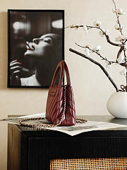 Chanel 26p Kelly Burgundy 19x13x7cm - Unahubs - 4