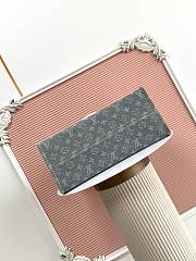 Louis Vuitton Onthego Grey Denim MM 35x27x14cm - Unahubs - 3