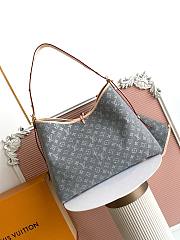Louis Vuitton CarryAll MM Denim Grey 39x30x15cm - Unahubs - 3