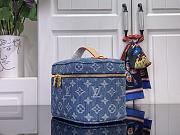 Louis Vuitton Nice Denim Toiletry Pouch 20x13.5x12cm - Unahubs - 3
