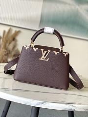 Louis Vuitton Capucines Dark Brown BB 27x18x9cm - Unahubs - 1