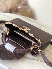 Louis Vuitton Capucines Dark Brown BB 27x18x9cm - Unahubs - 5