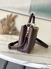 Louis Vuitton Capucines Dark Brown BB 27x18x9cm - Unahubs - 4