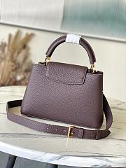 Louis Vuitton Capucines Dark Brown BB 27x18x9cm - Unahubs - 2