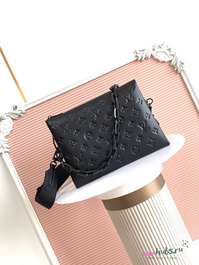 Louis Vuitton Coussin Bag Full Black 26x20x12cm - Unahubs - 1