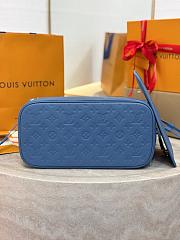 Louis Vuitton Neverfull MM Blue 31x28x14cm - 2