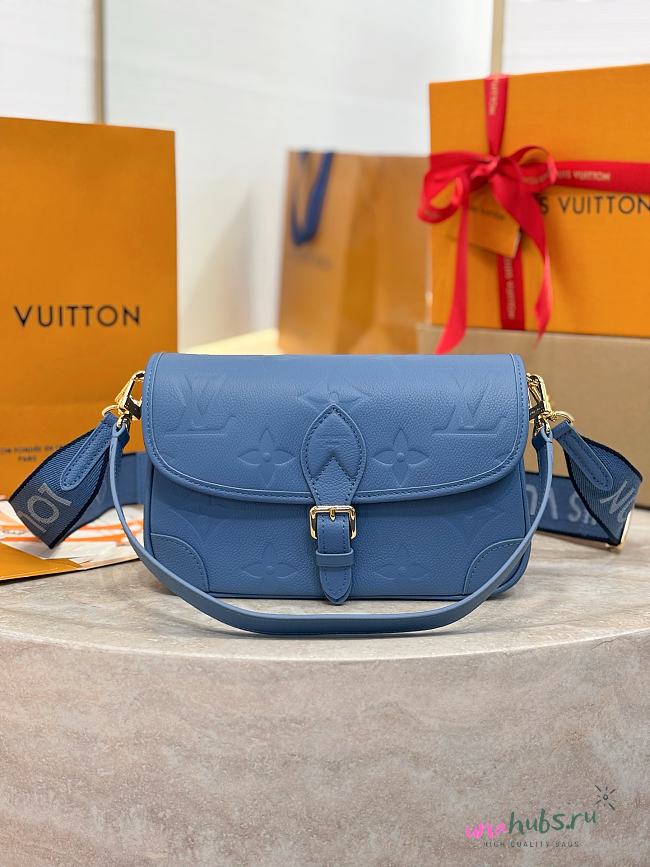 Louis Vuitton Diane Blue 24x15x9cm - Unahubs - 1