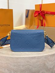 Louis Vuitton Diane Blue 24x15x9cm - Unahubs - 2