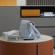 Louis Vuitton Diane Light Blue 24x15x9cm - Unahubs - 5