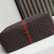 Gucci Giglio Large Tote Bag In Brown - 60x47x16cm - 2