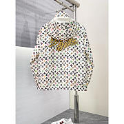 Louis Vuitton Multicolor Monogram Zip Hooded Windbreaker - Unahubs - 3