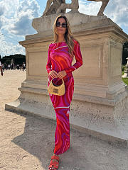 PUCCI Marmo printed mesh maxi dress - Unahubs - 3