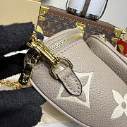 Louis Vuitton LV Mini Bumbag Grey 17x12x9cm - Unahubs - 2