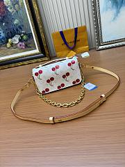 Louis Vuitton Pochette Métis East West Cherry 21.5x13.5x6cm - Unahubs - 3