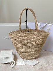 The Row Emilie Small raffia basket bag 27.5x14x17cm - Unahubs - 1