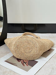 The Row Emilie Small raffia basket bag 27.5x14x17cm - Unahubs - 5