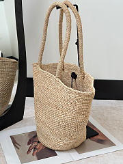 The Row Emilie Small raffia basket bag 27.5x14x17cm - Unahubs - 4