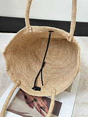 The Row Emilie Small raffia basket bag 27.5x14x17cm - Unahubs - 2