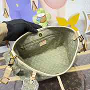 Louis Vuitton Carryall Cargo PM Khaki Denim 33.5x23x15cm - 5