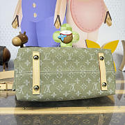 Louis Vuitton Carryall Cargo PM Khaki Denim 33.5x23x15cm - 3