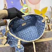 Louis Vuitton Carryall Cargo PM Blue Denim 33.5x23x15cm - 2