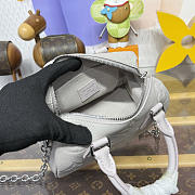 Louis Vuitton Speedy 20 Grey 20.5x13.5x12cm - Unahubs - 5