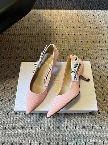 Dior J'Adior Pump Rose Soupir Technical Fabric 6.5cm