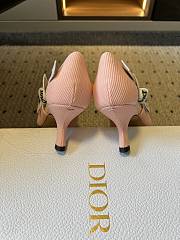 Dior J'Adior Pump Rose Soupir Technical Fabric 6.5cm - 3