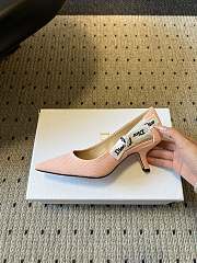 Dior J'Adior Pump Rose Soupir Technical Fabric 6.5cm - 2