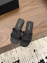 Chanel Black Slides 05 - 2