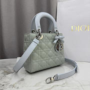 Dior Lady Bag Chain Lily Valley Green 20x18x8cm - Unahubs - 2