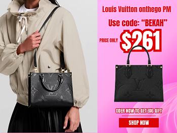 LV onthego M45653 PM 25cm 