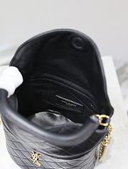 YSL Gaby bucket bag lambskin black 19x17x15cm - Unahubs - 3