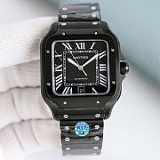 Cartier Santos - Black Roman Numeral Dial  - 1