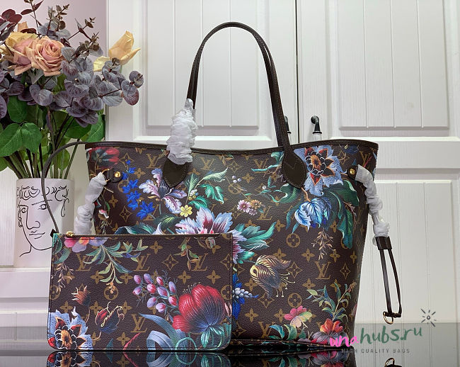 Louis Vuitton Neverfull MM Monogram Canvas 31x28x14cm - Unahubs - 1