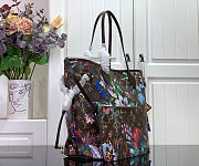 Louis Vuitton Neverfull MM Monogram Canvas 31x28x14cm - Unahubs - 5