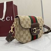 Gucci Horsebit 1955 small shoulder bag 21x14.5x5.5cm - Unahubs - 2