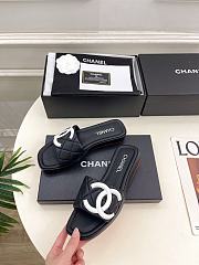 Chanel Black Slides 06 - 2