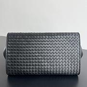 Bottega Veneta Barbara leather tote black 37x27x24cm - Unahubs - 2