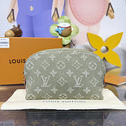 Louis Vuitton Pochette Cosmestique PM green 19x6x12cm - Unahubs - 1