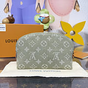 Louis Vuitton Pochette Cosmestique PM green 19x6x12cm - Unahubs - 3