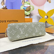 Louis Vuitton Pochette Cosmestique PM green 19x6x12cm - Unahubs - 4