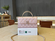 Chanel Kelly pink Caviar 18x10x4.5cm - Unahubs - 1