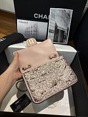 Chanel Flap Bag Pink 20cm - Unahubs - 5