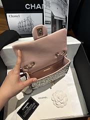 Chanel Flap Bag Pink 20cm - Unahubs - 4