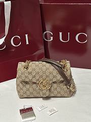 Gucci Marmont small shoulder bag 23x17x9cm - Unahubs - 1
