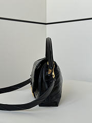 Fendi Mamma Baguette Medium black 26.5x9x18cm - Unahubs - 4