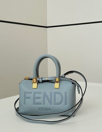 Fendi By The Way Boston blue 20x9x12cm - Unahubs