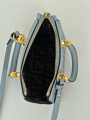 Fendi By The Way Boston blue 20x9x12cm - Unahubs - 2