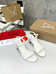 Christian Louboutin Miss Jane White Sandal - 3